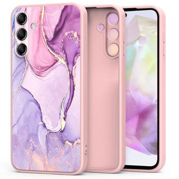 Husa din Silicon Samsung Galaxy S25 FE - Tech-Protect Icon - Marmură