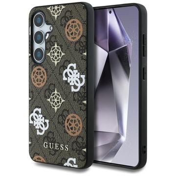 Husă MagSafe Samsung Galaxy S25 Guess 4G Printed Colored Peony Pattern