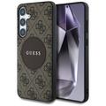 Husă Samsung Galaxy S25 Guess 4G Round Patch Classic Logo - Compatibil MagSafe