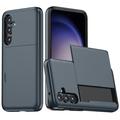 Husă Hibridă Samsung Galaxy S25 cu Slot Glisant pentru Card