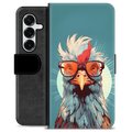 Husă Portofel Premium - Samsung Galaxy S25+ - Găină