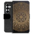 Husă Portofel Premium - Samsung Galaxy S25+ - Mandala