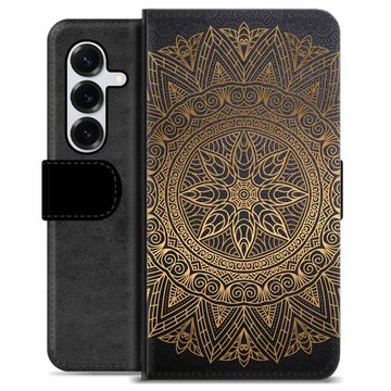 Husă Portofel Premium - Samsung Galaxy S25+ - Mandala