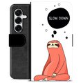 Husă Portofel Premium - Samsung Galaxy S25+ - Slow Down