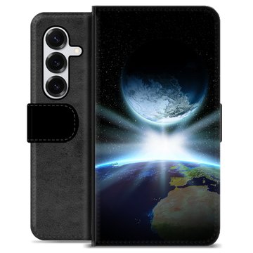 Husă Portofel Premium - Samsung Galaxy S25+ - Spațiu