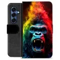 Husă Portofel Premium - Samsung Galaxy S25 - Gorilă