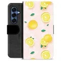 Husă Portofel Premium - Samsung Galaxy S25 - Model Lămâie