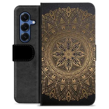 Husă Portofel Premium - Samsung Galaxy S25 - Mandala