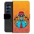 Husă Portofel Premium - Samsung Galaxy S25 - Vară Scheletică
