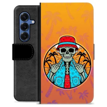 Husă Portofel Premium - Samsung Galaxy S25 - Vară Scheletică