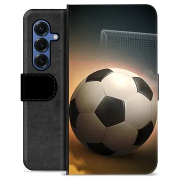 Husă Portofel Premium - Samsung Galaxy S25 - Fotbal