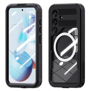 Samsung Galaxy S25 Redpepper IP68 Husă magnetică impermeabilă - Negru