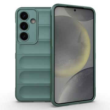 Husă TPU Samsung Galaxy S25 - Rugged - Verde