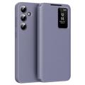 Husa portofel Samsung Galaxy S25 Smart Clear View cu slot pentru card