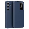 Samsung Galaxy S25 Smart Clear View Husă Flip cu slot pentru card - Sapphire