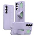 Samsung Galaxy S25/S24 Husă hibridă Smart cu prindere în picioare - Violet