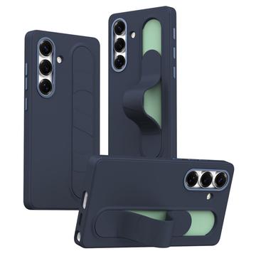 Samsung Galaxy S25/S24 Husă hibridă Smart cu prindere în picioare - Safir