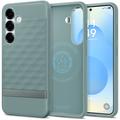 Husă Hibrid Samsung Galaxy S25 - Spigen Parallax Mag - Verde salvie