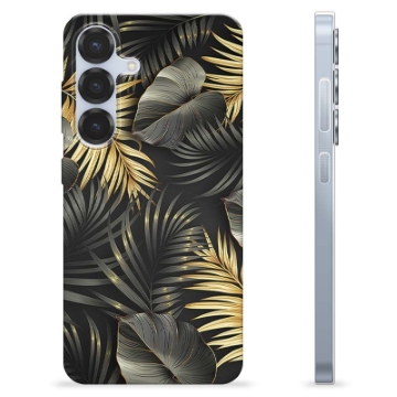 Husă TPU - Samsung Galaxy S25 - Frunze Aurii