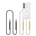 Husă MagSafe Samsung Galaxy S25 Tech-Protect FlexAir Chain - Negru & Taupe