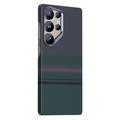 Husă Samsung Galaxy S25 Ultra Benks Kevlar Aramid Fiber - compatibil MagSafe - gri / verde