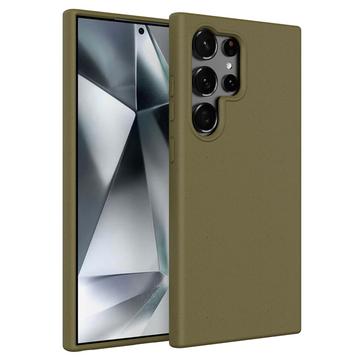 Husă Biodegradabilă Samsung Galaxy S25 Ultra - Verde negricios