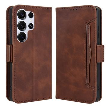 Husă portofel pentru card Samsung Galaxy S25 Ultra - maro