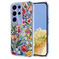 Samsung Galaxy S25 Ultra Husă TPU cu model floral - crini
