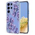 Samsung Galaxy S25 Ultra Husă TPU cu model floral - Glicină