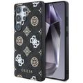 Husă MagSafe Samsung Galaxy S25 Ultra Guess 4G Printed Colored Peony Pattern - negru