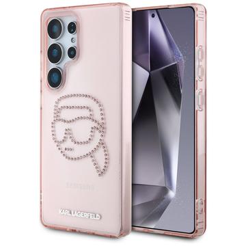 Husă Samsung Galaxy S25 Ultra Karl Lagerfeld Rhinestones Karl Head Logo