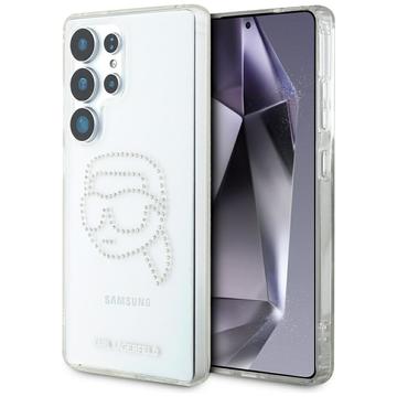 Husă Samsung Galaxy S25 Ultra Karl Lagerfeld Strassuri Karl Head Logo - Transparent