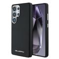 Husă Samsung Galaxy S25 Ultra Karl Lagerfeld Saffiano Metal Logo - Negru