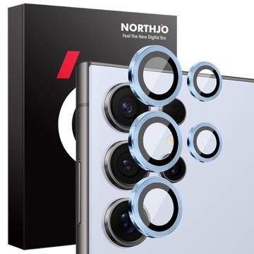 Set de protecție pentru obiectivul camerei Samsung Galaxy S25 Ultra Northjo - Albastru