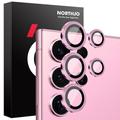 Set de protecție pentru obiectivul camerei Samsung Galaxy S25 Ultra Northjo - Roz