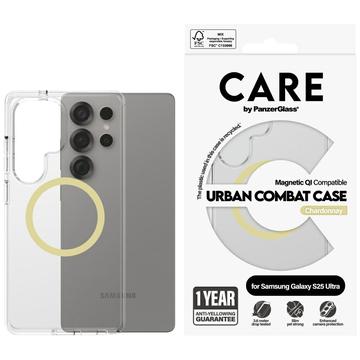 Husă Samsung Galaxy S25 Ultra PanzerGlass Care Urban Combat - compatibilă cu MagSafe - Chardonnay
