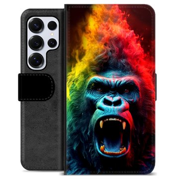 Husă Portofel Premium - Samsung Galaxy S25 Ultra - Gorilă