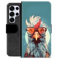 Husă Portofel Premium - Samsung Galaxy S25 Ultra - Găină