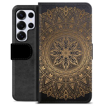 Husă Portofel Premium - Samsung Galaxy S25 Ultra - Mandala