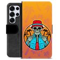 Husă Portofel Premium - Samsung Galaxy S25 Ultra - Vară Scheletică
