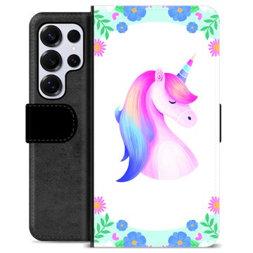 Husă Portofel Premium - Samsung Galaxy S25 Ultra - Unicorn