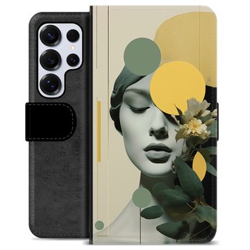 Husă Portofel Premium - Samsung Galaxy S25 Ultra - Atmosferă Vintage