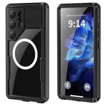 Samsung Galaxy S25 Ultra Redpepper IP68 Husă magnetică impermeabilă - Negru