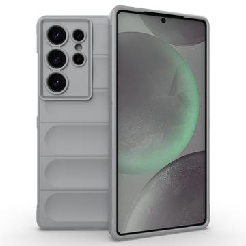 Husă TPU Samsung Galaxy S25 Ultra - Rugged - Gri Deschis