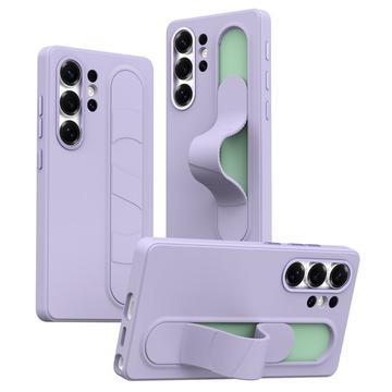 Samsung Galaxy S25 Ultra Husă hibridă Smart cu prindere în picioare - Violet