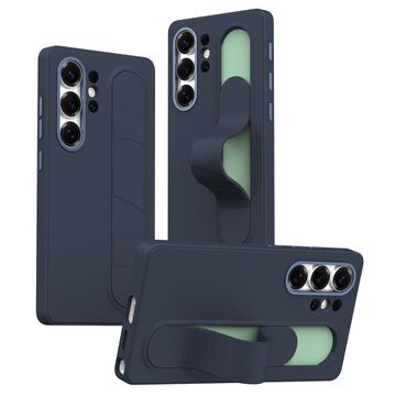 Samsung Galaxy S25 Ultra Husă hibridă Smart cu prindere în picioare - Safir