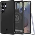 Husă TPU Samsung Galaxy S25 Ultra - Spigen Core Armor Mag MagSafe - Negru