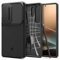 Husă Samsung Galaxy S25 Ultra - Spigen Optik Armor - Negru