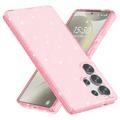 Husă Hibrid Samsung Galaxy S25 Ultra - Stylish Glitter - Roz