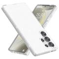 Husă Hibrid Samsung Galaxy S25 Ultra - Stylish Glitter - Biel